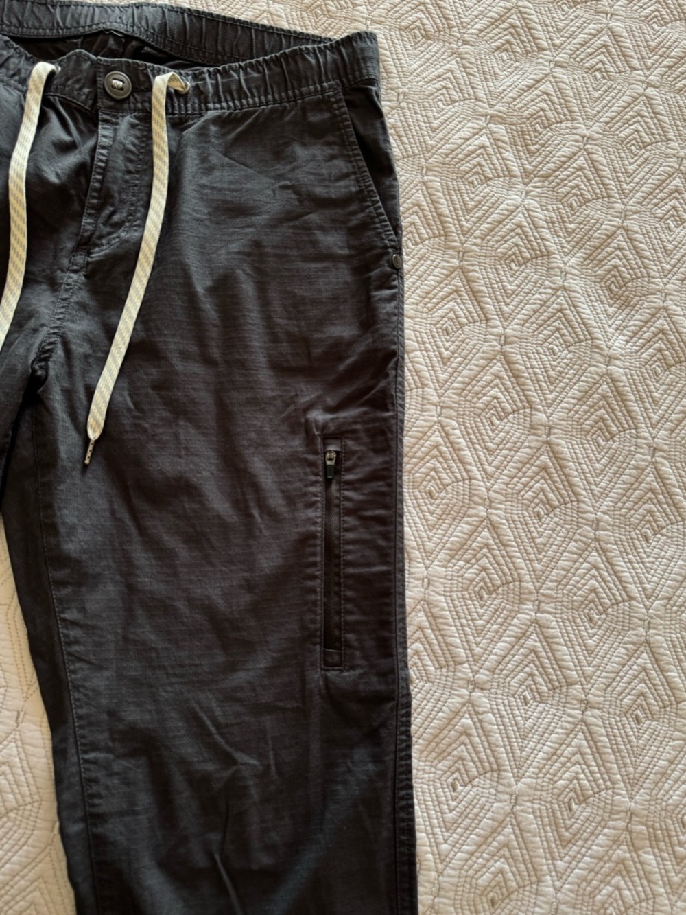 VUORI Women's Ripstop DuraTerra Pant Charcoal Gray  Size Medium - Picture 6 of 15